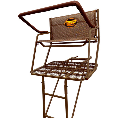 Trophy Treestands Colonel Ladderstand Two Person 16 ft. | Trophy Treestands