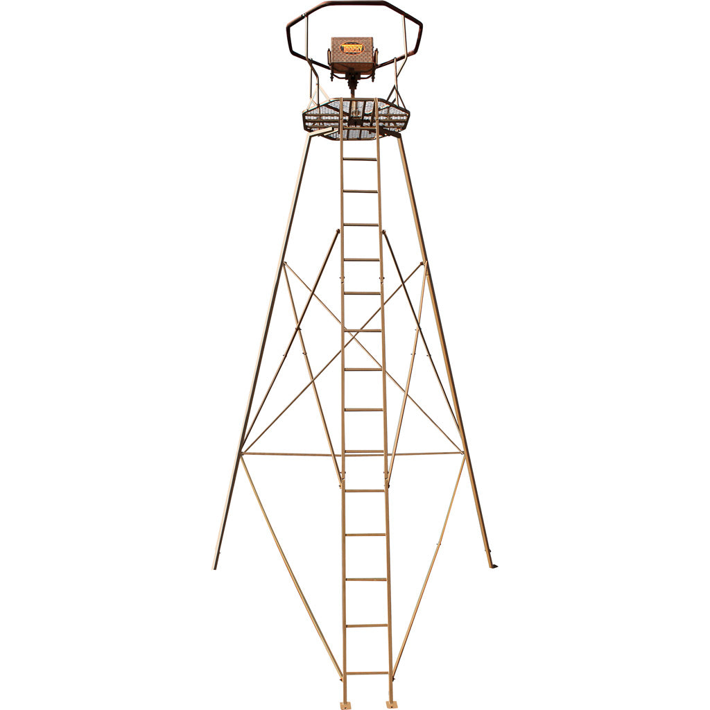 Trophy Treestands Long View Tripod LadderStand 16 ft. | Trophy Treestands