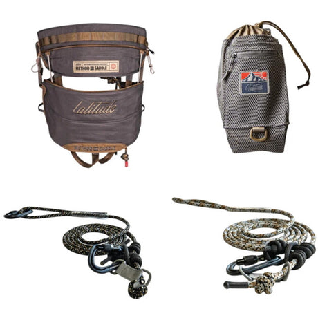 Latitude Method 3 Saddle Starter Kit Gray | Latitude Outdoors