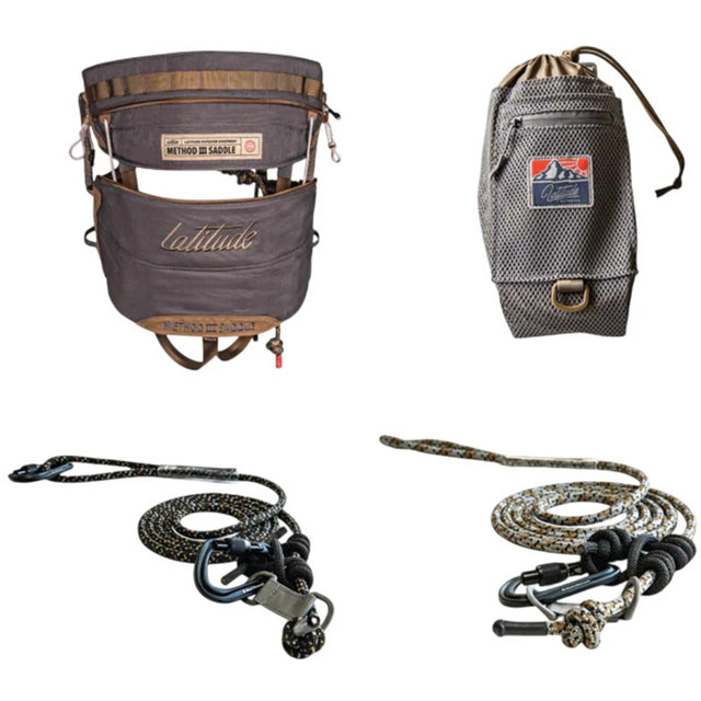 Latitude Method 3 Saddle Starter Kit Gray | Latitude Outdoors