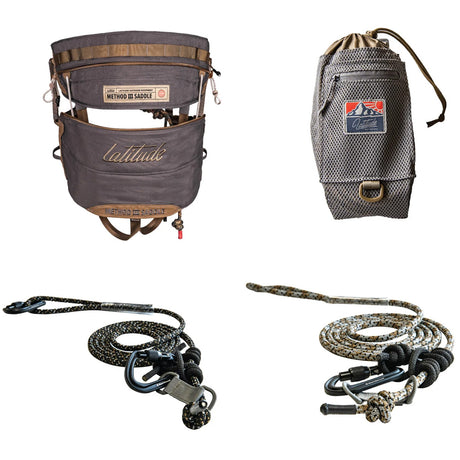 Latitude Method 3 XL Saddle Starter Kit Gray | Latitude Outdoors