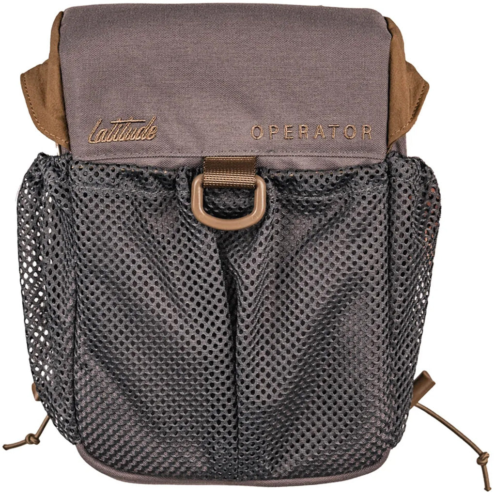 Latitude Operator Saddle Pouch XL Gray | Latitude Outdoors