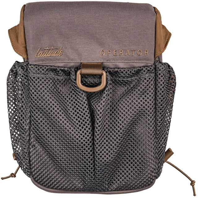 Latitude Operator Saddle Pouch XL Gray | Latitude Outdoors