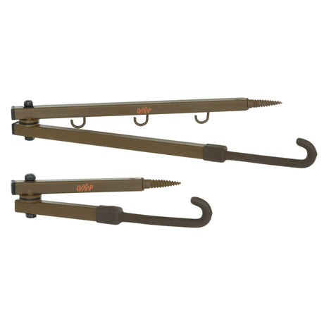 October Mountain Foldable Bow Hanger Combo Brown 23 in. and 13in. | October Mountain
