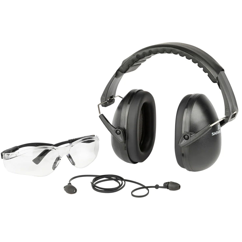 Safariland TCI Impuls Range Kit Eye Protection, Earmuffs, Foam Hearing Protection | Safariland