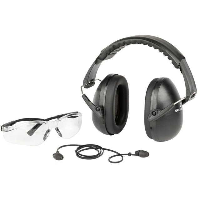 Safariland TCI Impuls Range Kit Eye Protection, Earmuffs, Foam Hearing Protection | Safariland