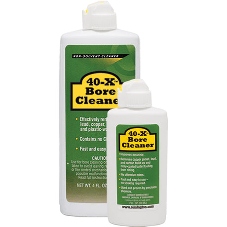 Remington 40-X Bore Cleaner 4 oz. Bottle Blister Pack | Remington