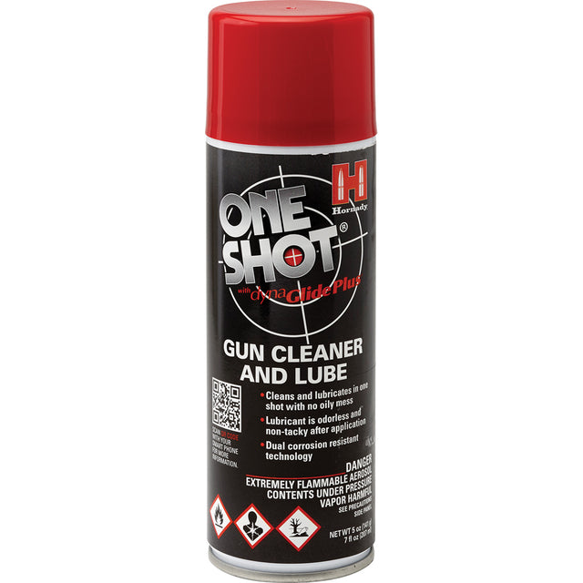 Hornady One Shot Aerosol Gun Cleaner & Lube 5 oz. | Hornady