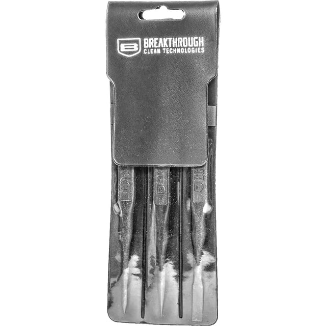 Breakthrough Double Ended Picks Fiber Reinforced Polymer 3 pack with Vinyl Pouch | Breakthrough