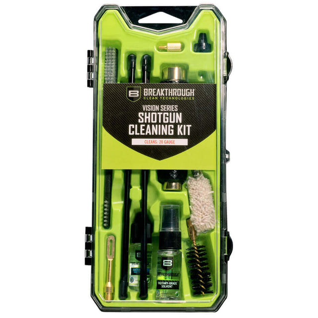 Breakthrough Vision Series Hard Case Cleaning Kit Shotgun 20 ga. | Breakthrough