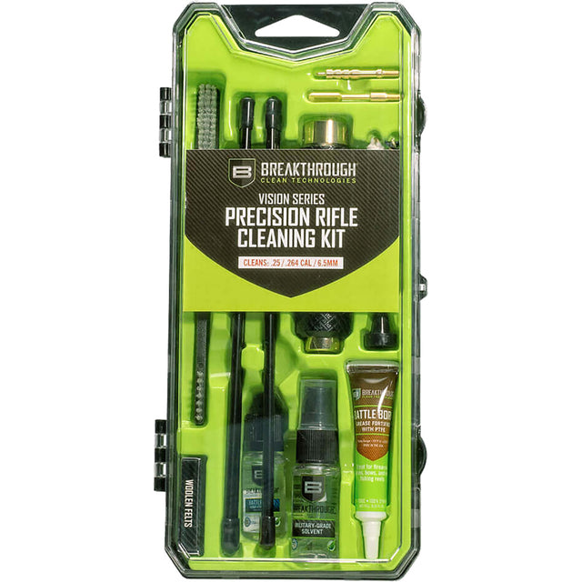 Breakthrough Vision Series Hard Case Cleaning Kit Rifle 25 cal. / 6.5mm | Breakthrough