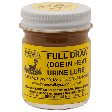 James Valley Gel Scents Full Draw Lure 1 oz. | James Valley