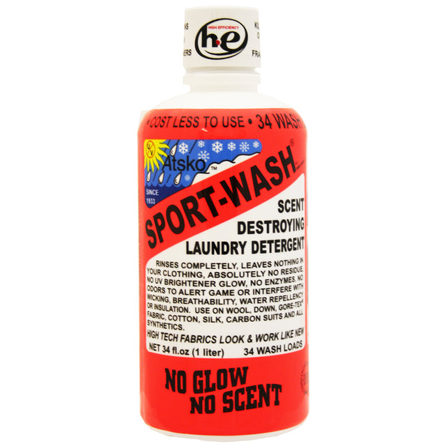 Atsko Sport-Wash Laundry Detergent 1 Liter | Atsko