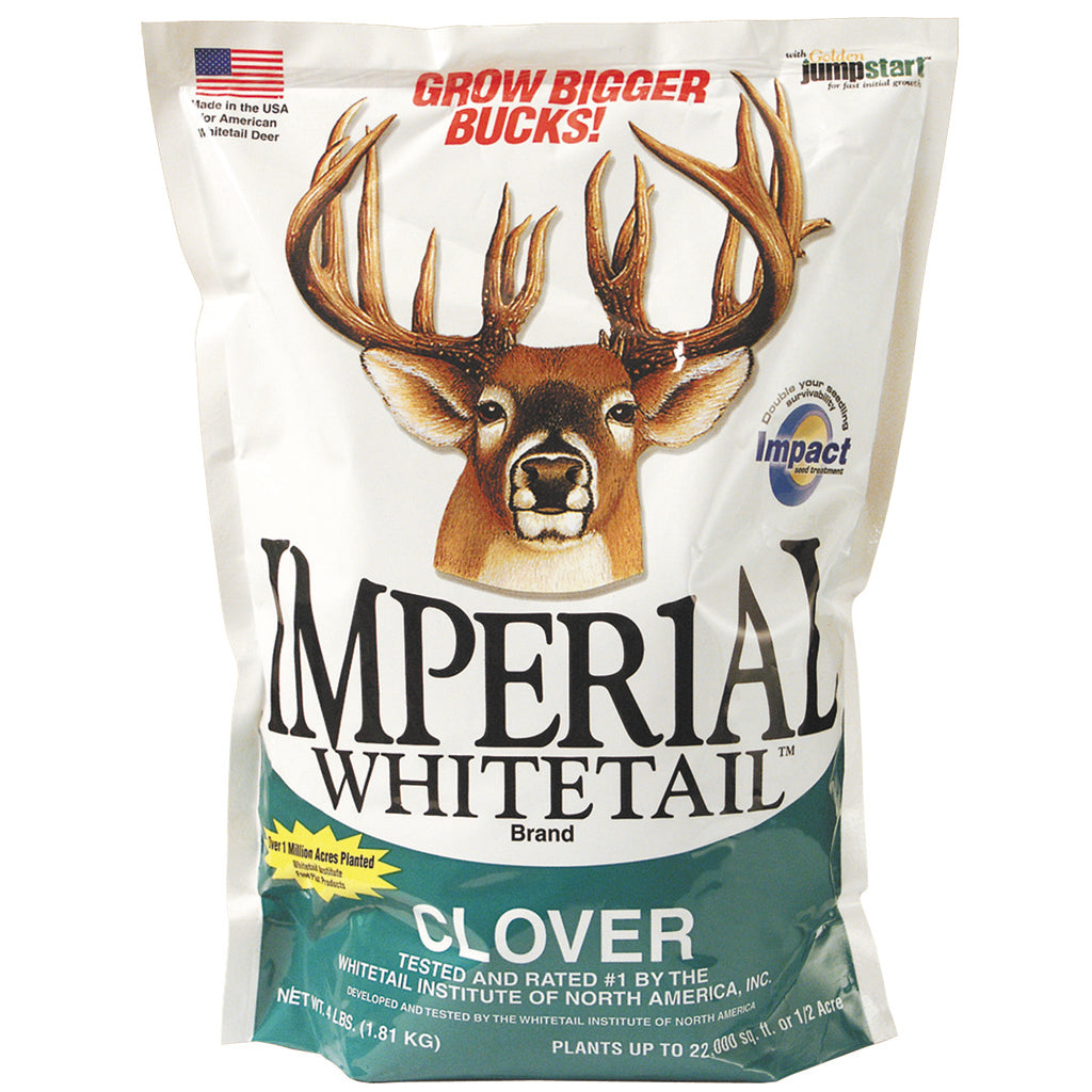 Whitetail Institute Imperial Seed Whitetail Clover 18 lb. | Whitetail Institute