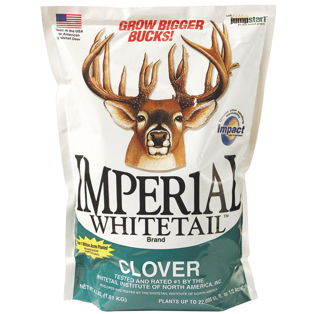 Whitetail Institute Imperial Seed Whitetail Clover 18 lb. | Whitetail Institute