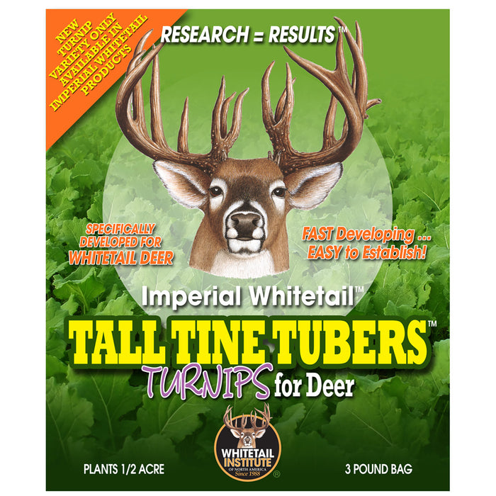 Whitetail Institute Tall Tine Tubers Seed .5 Acre 3 lb. | Whitetail Institute