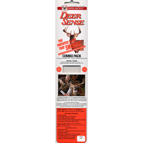 Deer Quest Deer Sense Combo Combo Cover Scent/Sexual 6 pk. | Deer Quest