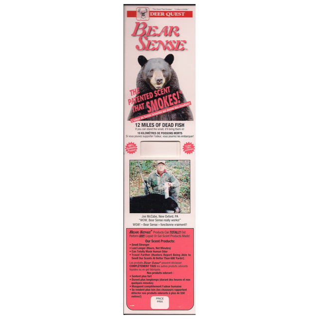 Deer Quest Bear Sense 12 Miles of Dead Fish 6 pk. | Deer Quest