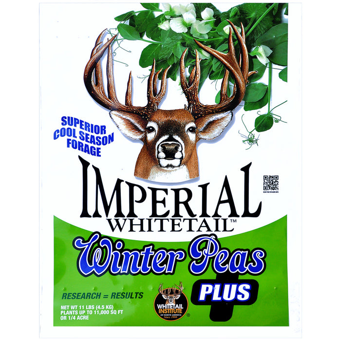 Whitetail Institute Imperial Seed Winter Pea Plus .25 Acre 11 lb. | Whitetail Institute