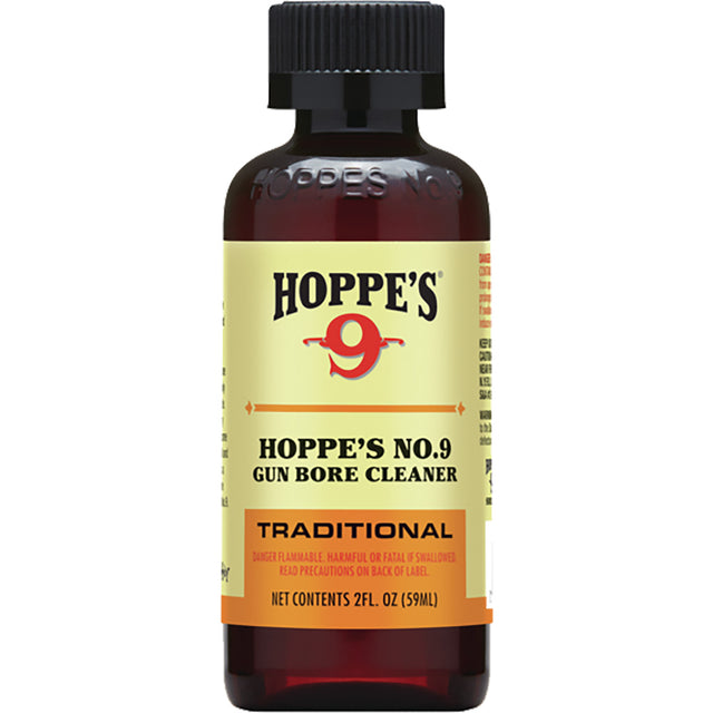 Hoppes No. 9 Gun Bore Cleaner 2 oz. Bottle | Hoppe's