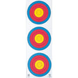 Maple Leaf Target Face 3-Spot Vertical 25 pk. | Maple Leaf Press