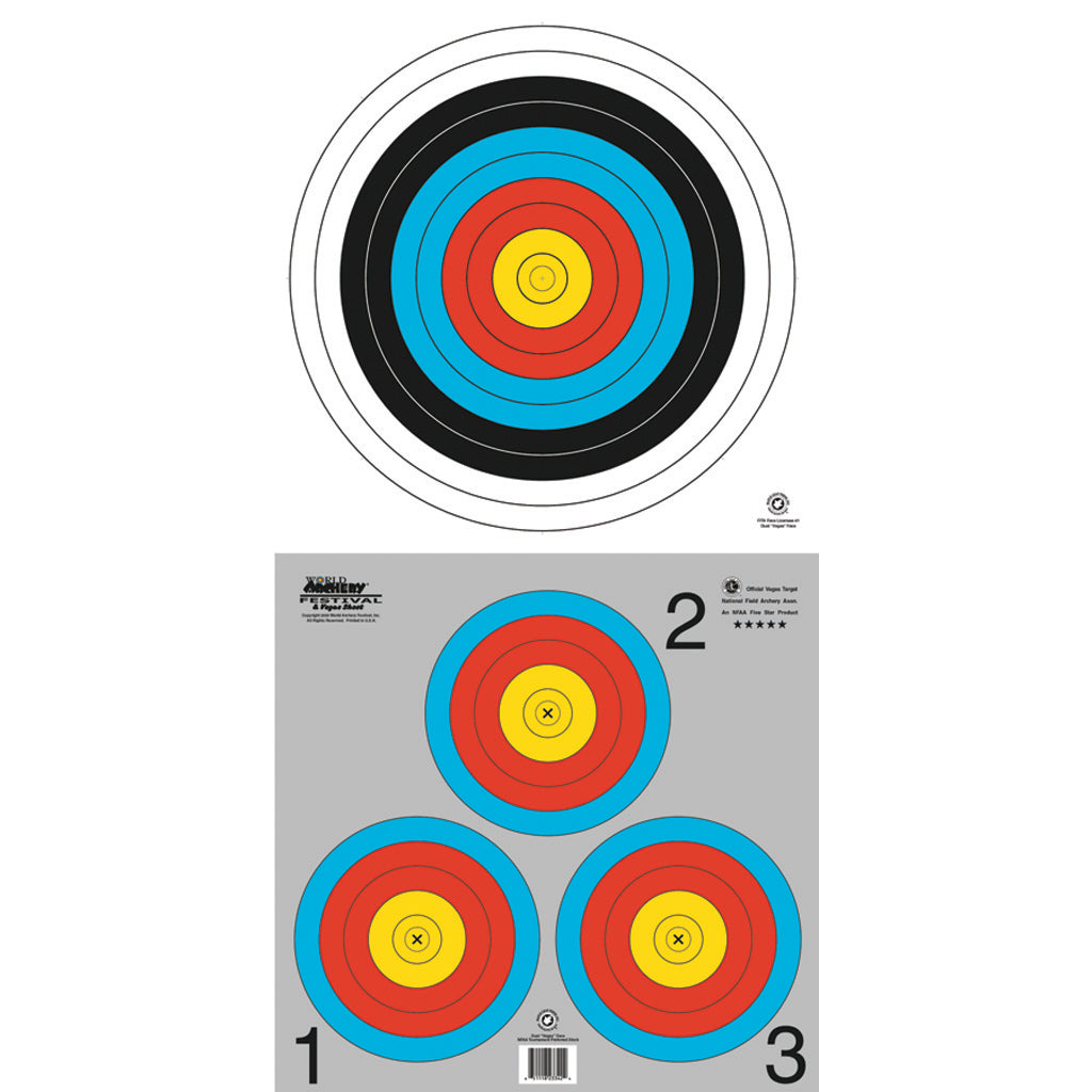 Maple Leaf Target Face Dual Vegas 100 pk. | Maple Leaf Press