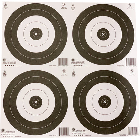 Maple Leaf Target Face NFAA Field 20 cm. 25 pk. | Maple Leaf Press