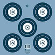 Maple Leaf Target Face NFAA Indoor 5-Spot 100 pk. | Maple Leaf Press