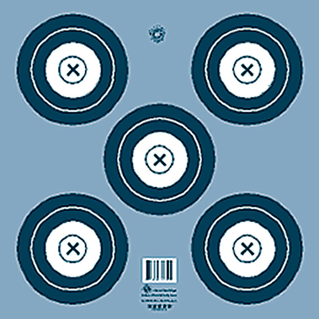 Maple Leaf Target Face NFAA Indoor 5-Spot 100 pk. | Maple Leaf Press