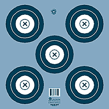 Maple Leaf Target Face NFAA Indoor 5-Spot 100 pk. | Maple Leaf Press