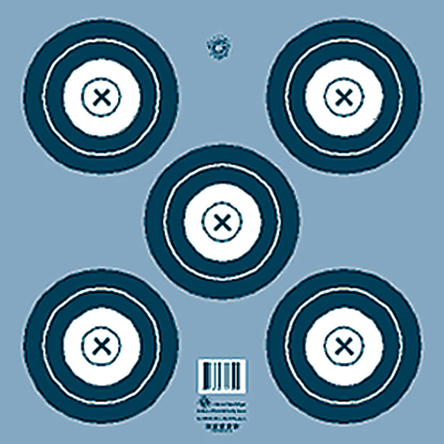 Maple Leaf Target Face NFAA Indoor 5-Spot 100 pk. | Maple Leaf Press