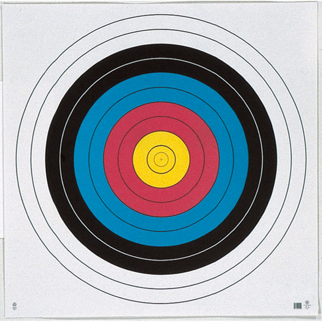 Maple Leaf Target Face FITA 10-Ring 40 cm. 100 pk. | Maple Leaf Press