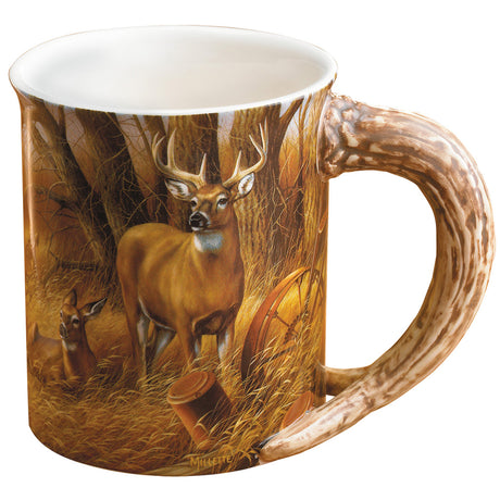 Wild Wings Sculpted Mug Rustic Retreat Whitetail | Wild Wings