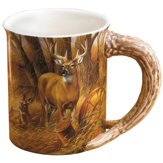 Wild Wings Sculpted Mug Rustic Retreat Whitetail | Wild Wings
