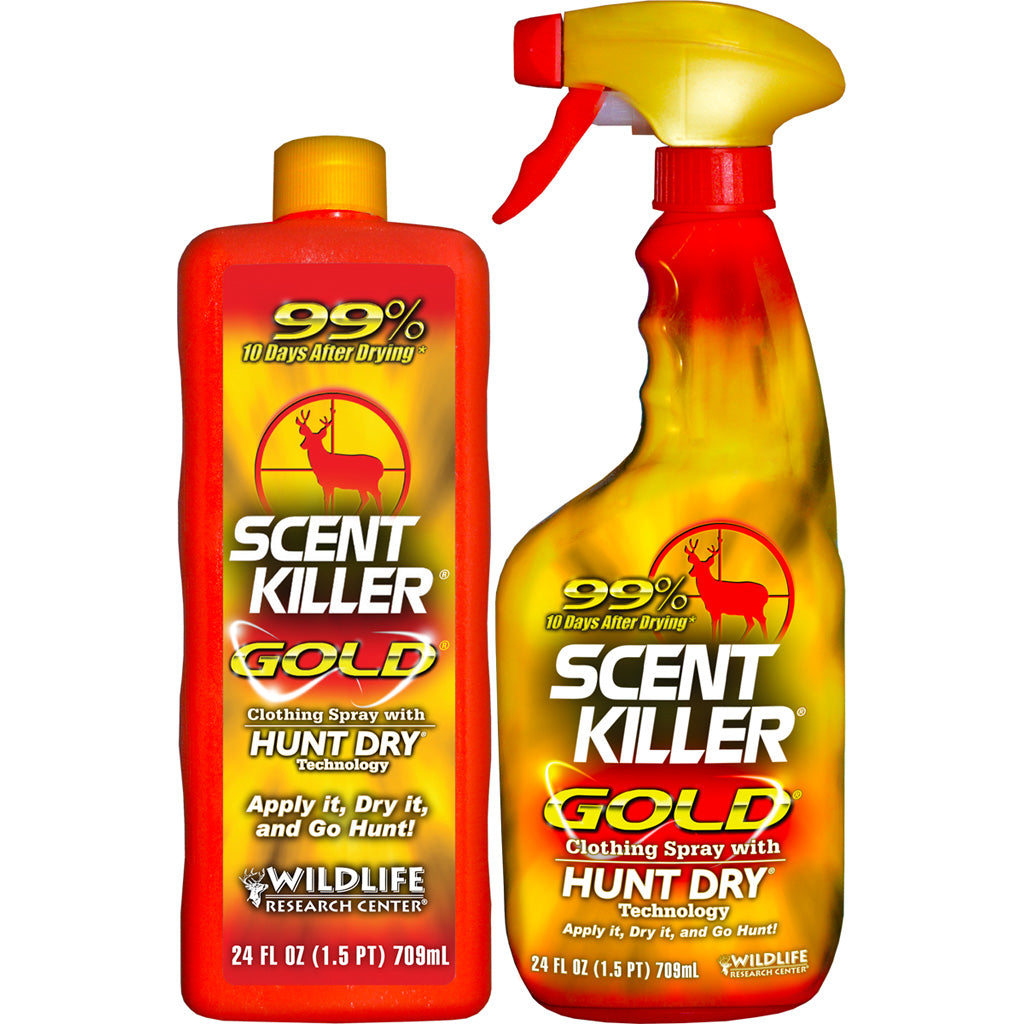 Wildlife Research Scent Killer Spray Gold Combo 24 oz. 2 pk. | Wildlife Research