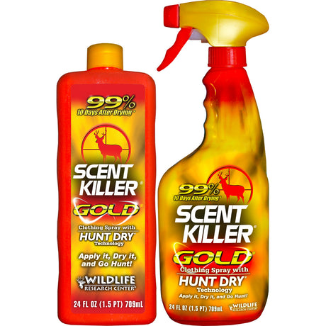 Wildlife Research Scent Killer Spray Gold Combo 24 oz. 2 pk. | Wildlife Research