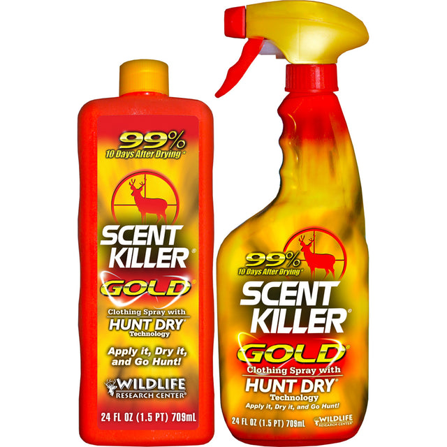 Wildlife Research Scent Killer Spray Gold Combo 24 oz. 2 pk. | Wildlife Research