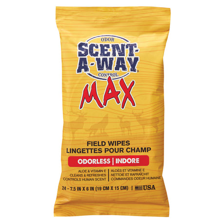 Scent-A-Way Max Field Wipes 24 pk. | Scent-A-Way