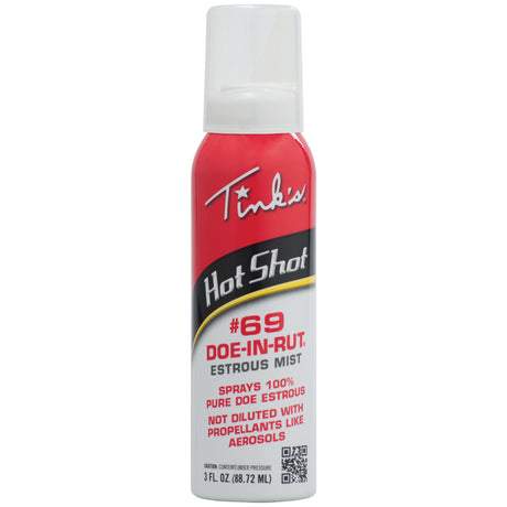 Tinks Hot Shot #69 Doe-In-Rut Estrous Mist 3 oz. | Tinks
