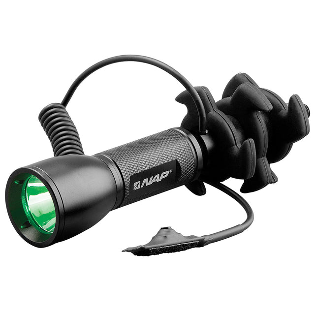 NAP Apache Predator Hog Flashlight Green LED | New Archery Products