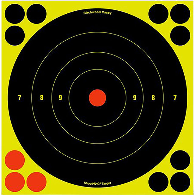 Birchwood Casey Shoot-N-C Target Bullseye 8 in. 30 pk. | Birchwood Casey