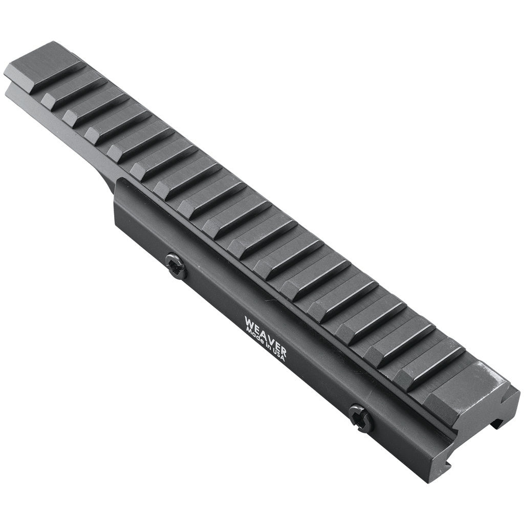 Weaver AR Flat Top Riser Rail Matte | Weaver