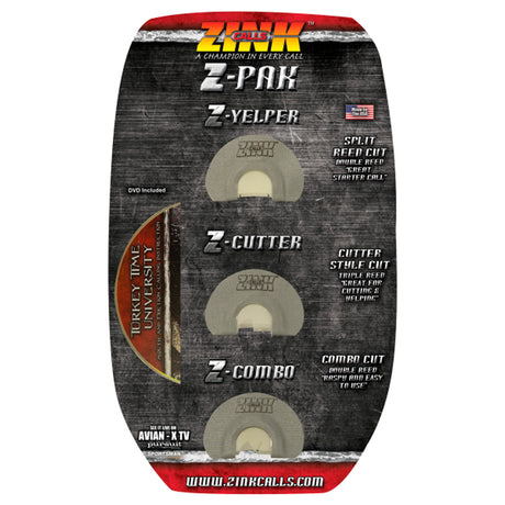 Zink Z-PAK Turkey Call | Zink Calls