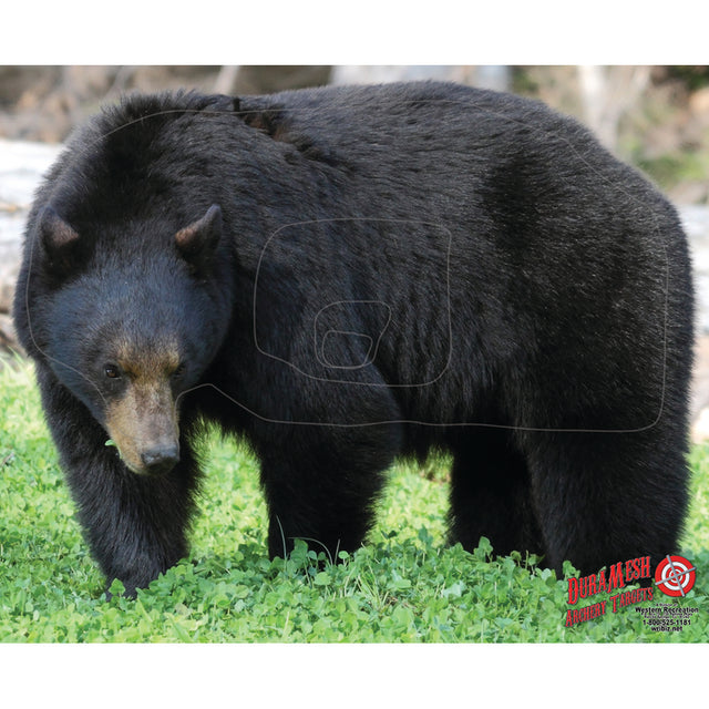 DuraMesh Archery Target Black Bear 25 in. x 32 in. | DuraMesh