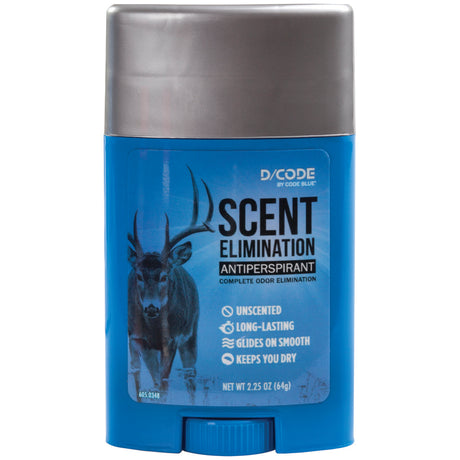 Code Blue D-Code Odor Eliminator Antiperspirant 2.25 oz. | Code Blue