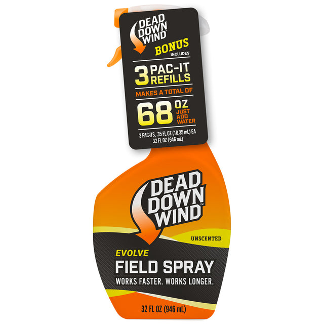 Dead Down Wind Field Spray Combo 32 oz. plus 3-12 oz. Pac-Its (68 oz.) | Dead Down Wind