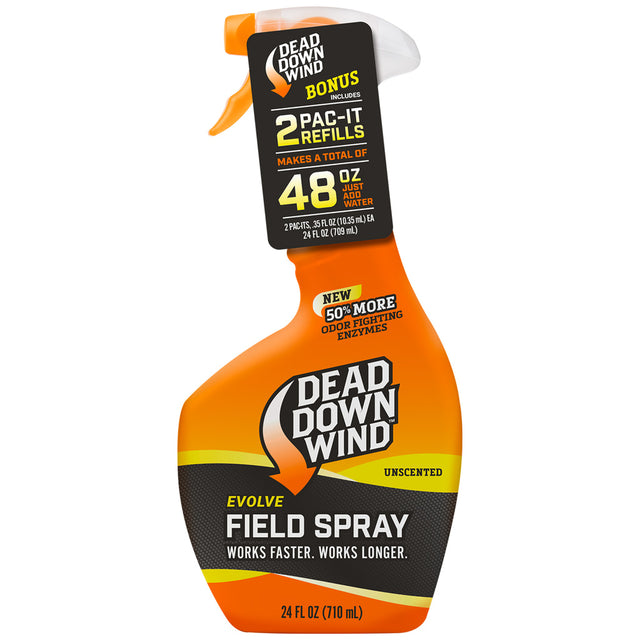 Dead Down Wind Field Spray Combo 24 oz. plus 2-12 oz. Pac-Its (48 oz.) | Dead Down Wind